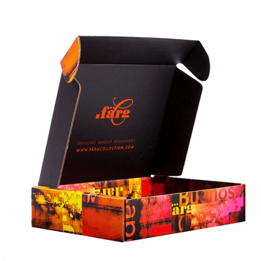 Black Cardboard Packaging Boxes