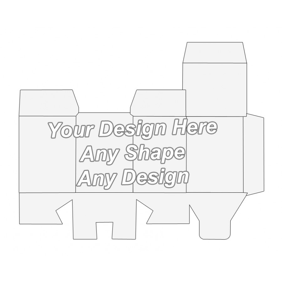 Cardboard - Die cut Packaging Boxes