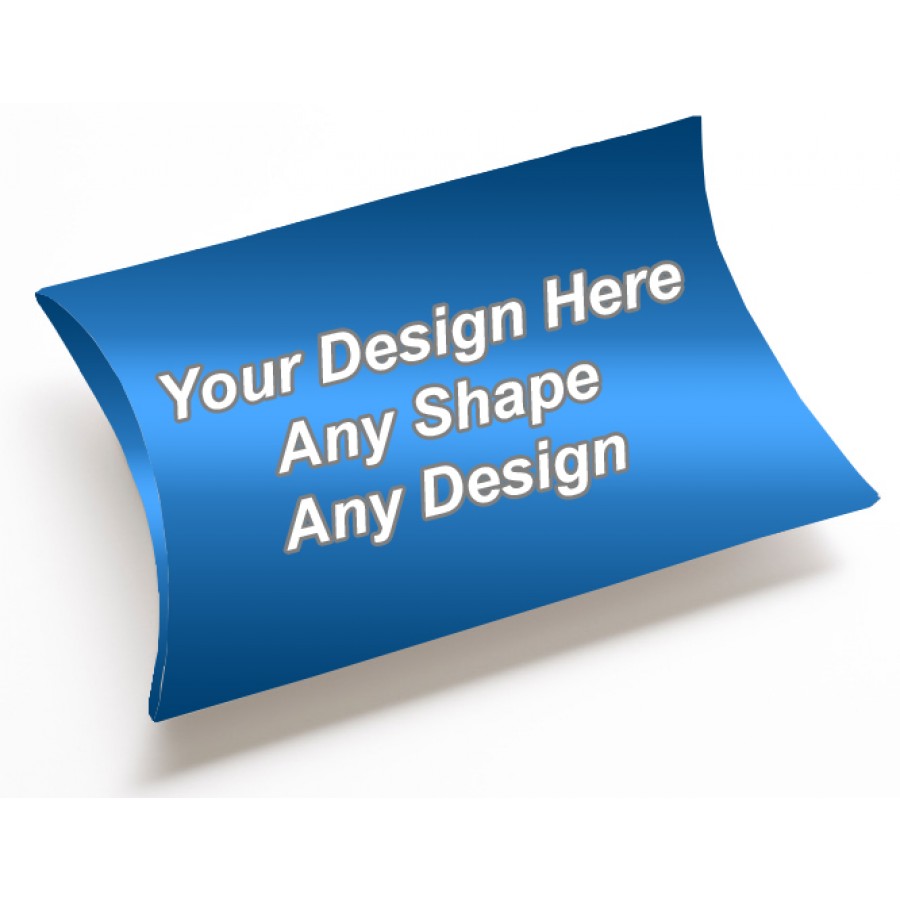 Gloss Laminated - Pillow Style Packaging Boxes
