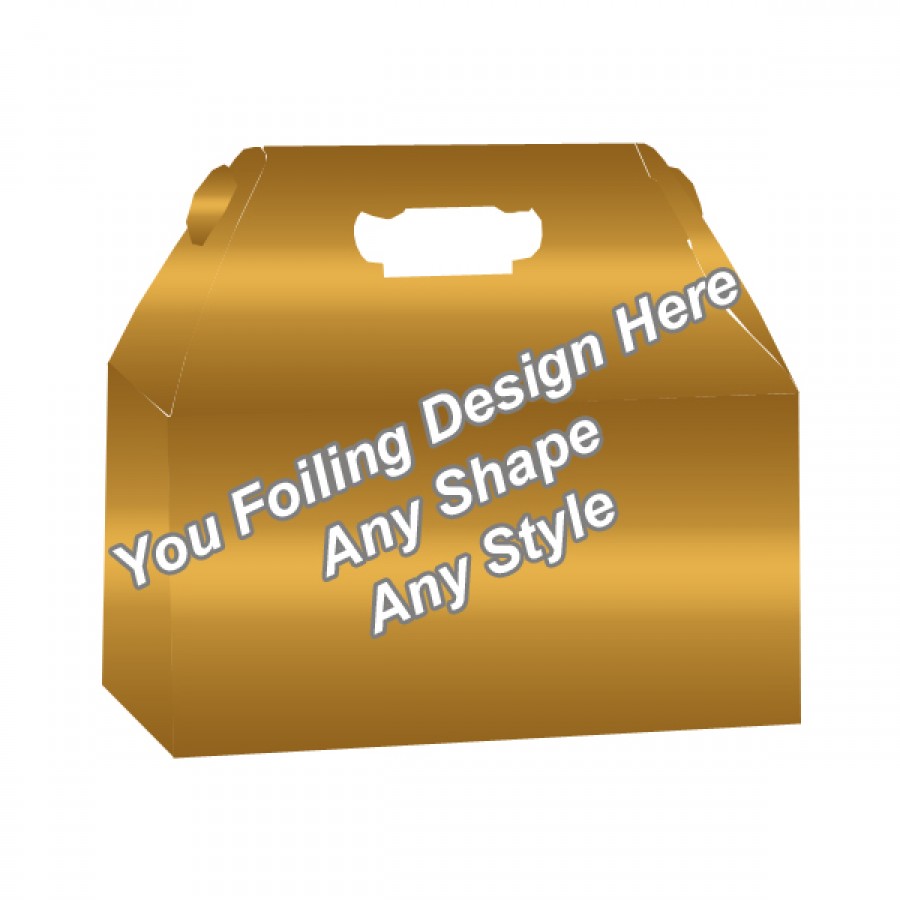 Golden Foiling - Custom Packaging Boxes