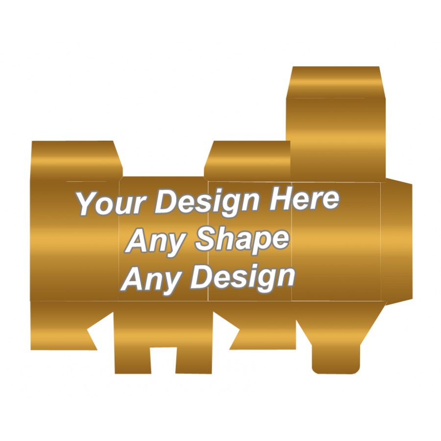Golden Foiling - Die Cut Packaging Boxes