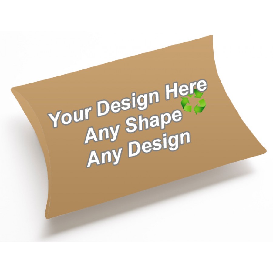 Recycled - Pillow Style Packaging Boxes