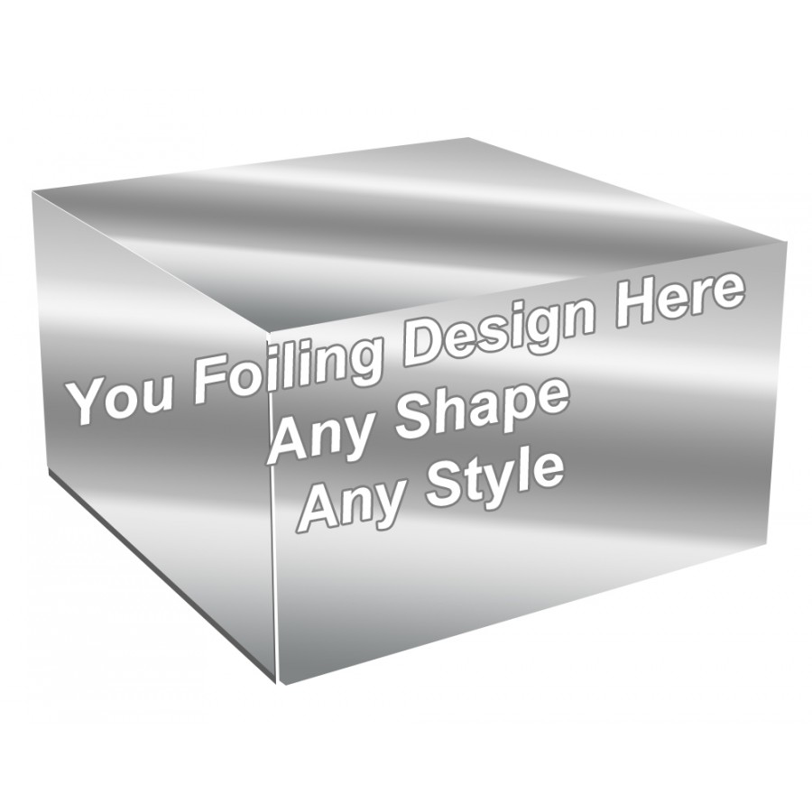 Silver Foiling - Cake Bakery Packaging Box