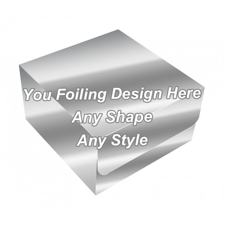 Silver Foiling - Tuck End Auto Bottom Cupcake Box 