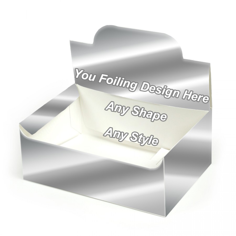 Silver Foiling - Pop up Display Boxes