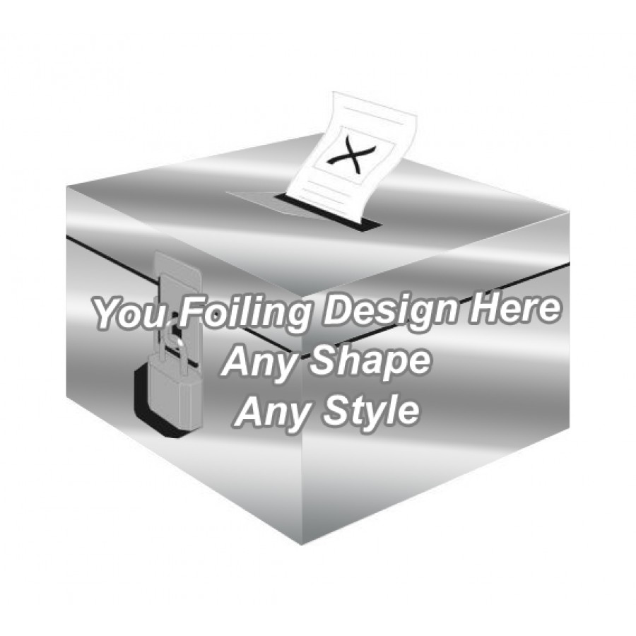 Silver Foiling - Ballot Boxes
