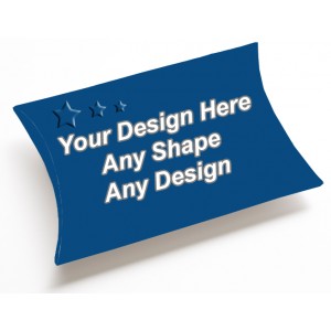 Embossed - Pillow Style Packaging Boxes