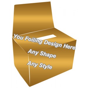 Golden Foiling - Charity Boxes